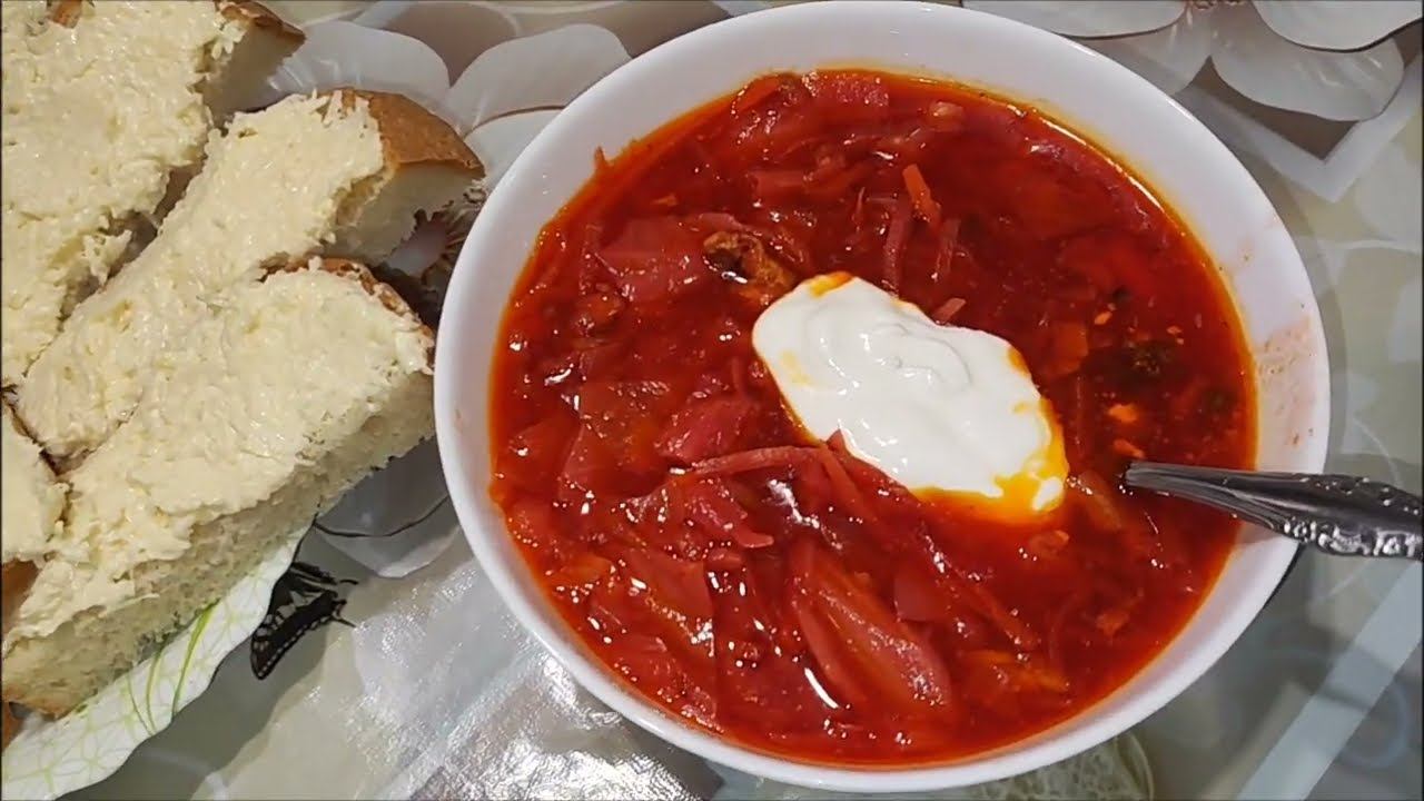 Секретная намазка для борща!