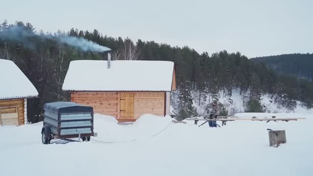 ЖИВЕМ В ДЕРЕВНЕ , Заимка на Урале смотреть онлайн