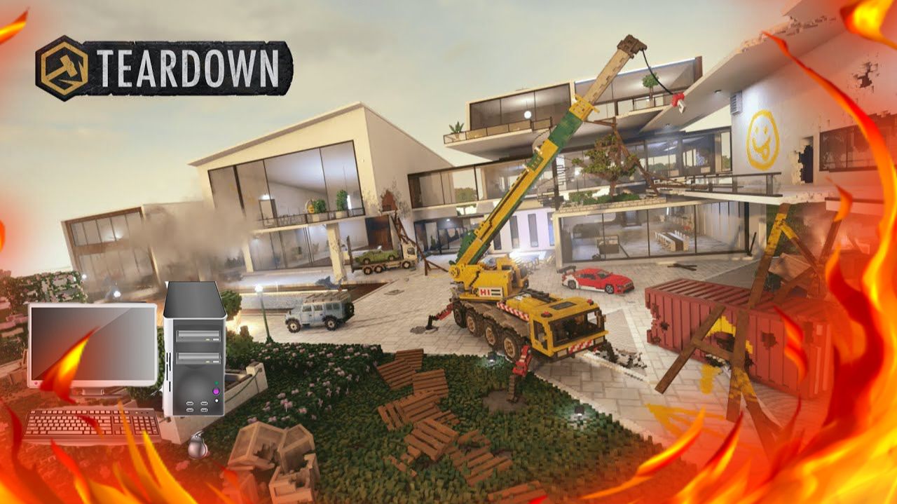 Уничтожитель Teardown -1 FPS