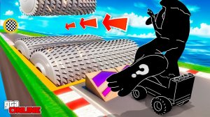 ВЫБИЛ САМЫЕ РАНДОМНЫЕ ТАЧКИ ЧТОБЫ ПЕРЕПРЫГНУТЬ МЯСОРУБКУ! ЭКСПЕРИМЕНТЫ ГТА 5