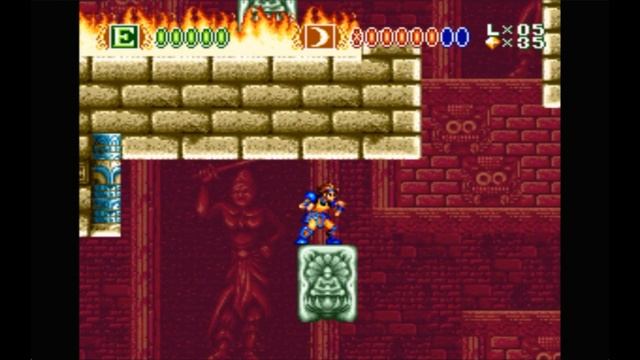 Super Nintendo (Snes) 16-bit Sky Blazer Stage 3 Прохождение смотреть онлайн