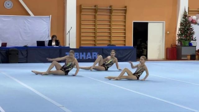 ТР КМС, Ноак Оливия - Фролова Валерия - Федерякина Мария,  МАУ ДО СШ №1, Балансовое упражнение