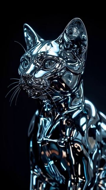 Кот из жидкого металла смотреть онлайн