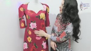 Платье с рукавами без выкройки сшить своими руками Платье в стиле Dolce & Gabbana часть 2