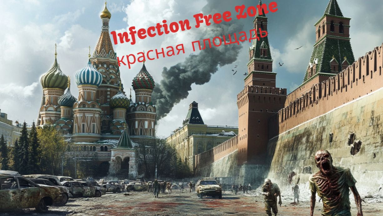 Infection Free Zone красная площадь - последний оплот начинаем возводить стены 1.2