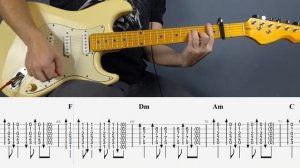 Audioslave - Be Yourself Cover (Табулатура) Guitar Tutorial TABS