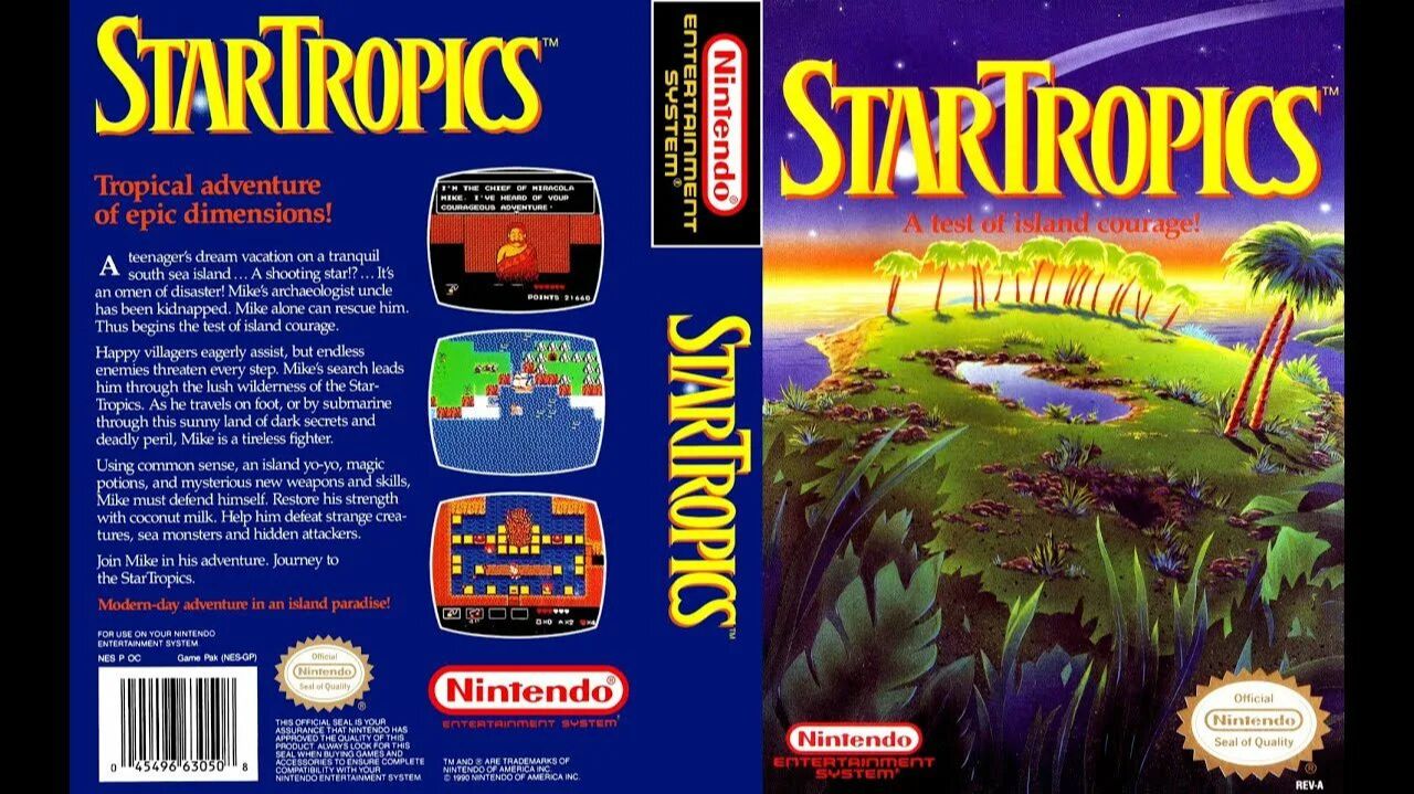 StarTropics (NES) смотреть онлайн