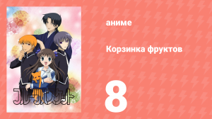 Корзинка фруктов 8 серия (аниме-сериал, 2001)