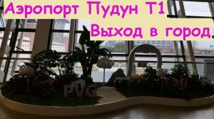Аэропорт Пудун Т1 * Пересадна 24 часа * Выход в город / Китай, Шанхай