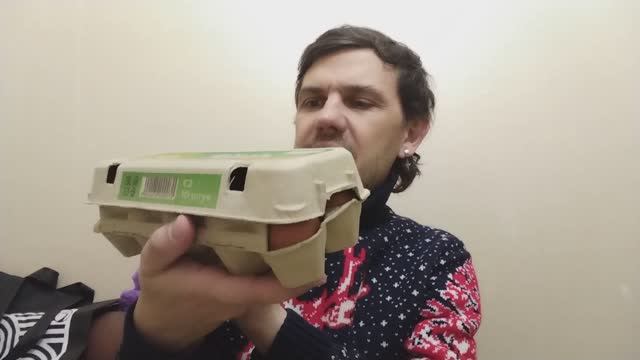 Купил по супер цене куриные яички в Магните 24.01.2026