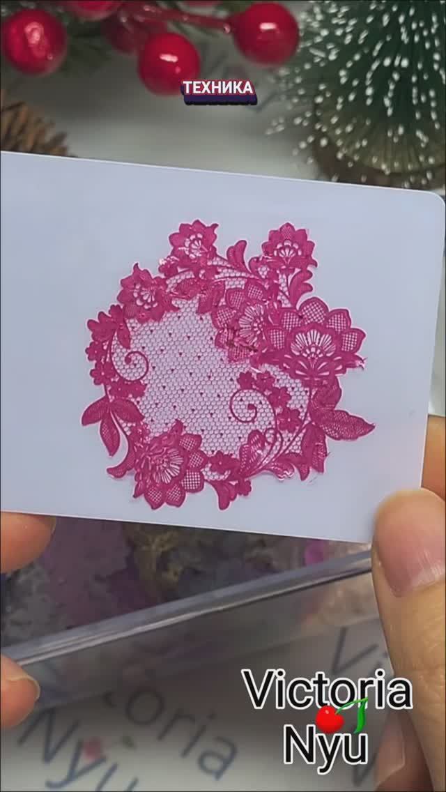 Новая техника #victorianyu #стемпингдизайн #stamping #nailart #stampingNyu #stampingnails #nails