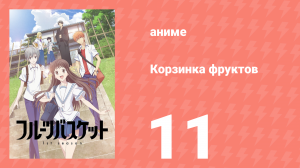 Корзинка фруктов 1 сезон 11 серия (аниме-сериал, 2019)