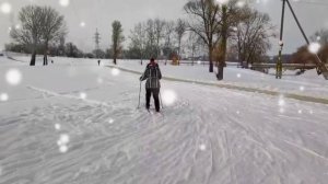 24.01.2026...💞♥️ Катаемся на лыжах!..Гомель!