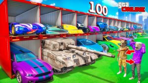 БИТВА ЗА КОНТЕЙНЕРЫ, НО МЕНЯЕМСЯ ТАЧКАМИ! ЛАМБА ИЛИ ЖИГА? БИТВА ЗА КОНТЕЙНЕРЫ В ГТА 5