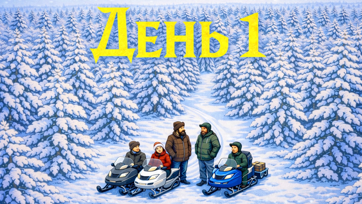 Зима. День 1