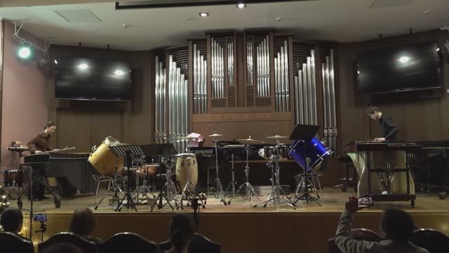 D. Scarlatti.   Sonata D-moll. Переложение для двух маримб.