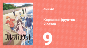 Корзинка фруктов 2 сезон 9 серия (аниме-сериал, 2020)