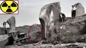 В 1955 году , в холме Хакасии нашли вход в древний город со следами радиации