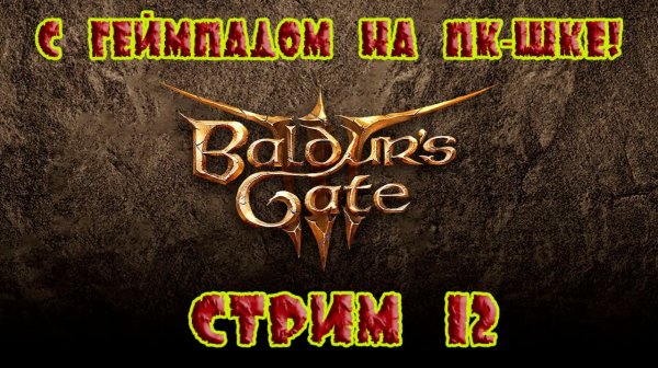 Вaldur's gate 3 Стрим #12 На сколько возможно прорежаем ряды гоблинов!