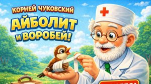 СКАЗКА ДЛЯ ДЕТЕЙ! АЙБОЛИТ и ВОРОБЕЙ
