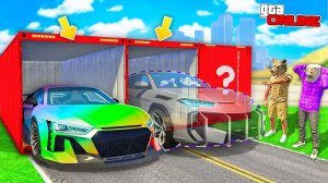 ОТКРЫЛИ ЧИТЕРСКИЕ КОНТЕЙНЕРЫ И ВЫБИЛИ ЧИТ-ТАЧКИ! БИТВА ЗА КОНТЕЙНЕРЫ В ГТА 5 ОНЛАЙН