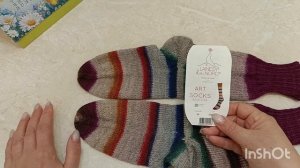 Отчет января в совместном проекте "Носочная коробочка с Катериной Шурм" 6 сезон