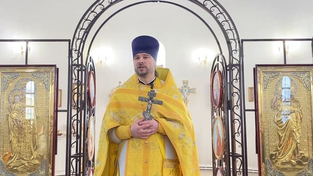 Проповедь в неделю 33-ю по Пятидесятнице .(25.01.2026).Протоиерей Димитрий Нестеренко.