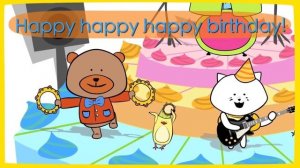 Детская песня на английском языке "Happy Birthday Song"