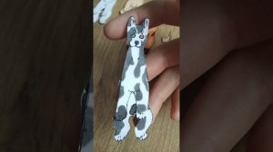 Обзор на моих бумажных собачек