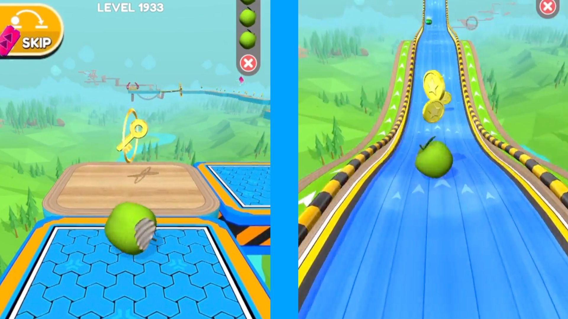 Going Balls Super Speed run Gameplay New Update Level 1933 to 1936 Race Goal ball смотреть онлайн