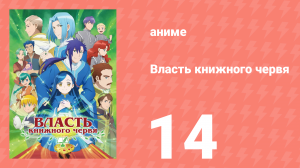 Власть книжного червя 1 сезон 14 серия «Заключение» (аниме-сериал, 2019)