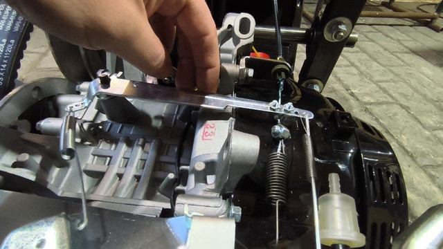 лёгкий газ на мотоснегокат (мотобуксировщик) самый простой способ смотреть онлайн