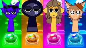 Coffin Dance Спрунки 176 уровень - Мультики про Спрунке | МУЛЬТФИЛЬМЫ SPRUNKI в Tiles Hop