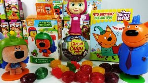 ТРИ КОТА | МиМиМишки | Маша и Мишка Sweet Box Игрушки и Сюрпризы Свит Бокс