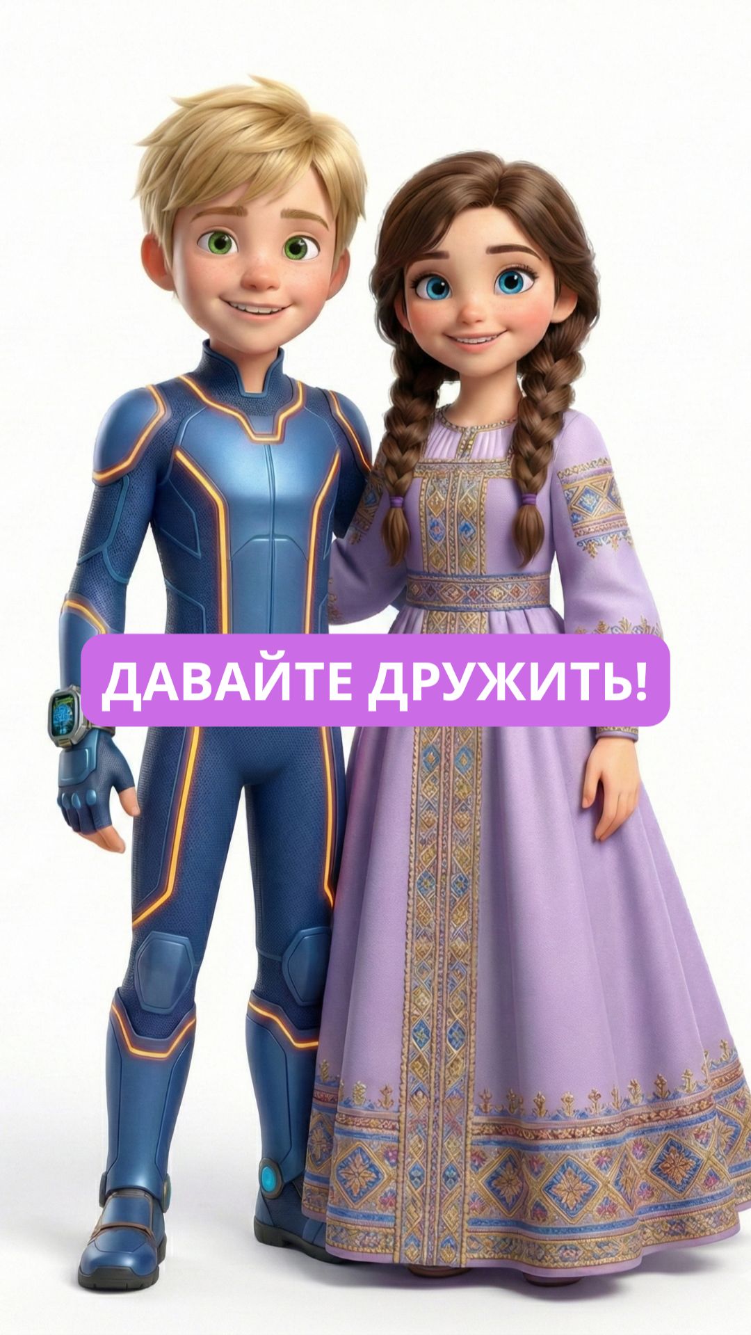 Настя и Богдан — знакомство с каналом | Сказки для детей и подростков