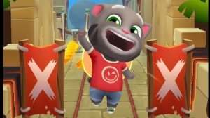 Говорящий Том бег за золотом.Бегите, прыгайте и мчитесь с Говорящим Томом в увлекательной погоне за