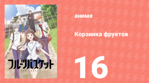 Корзинка фруктов 1 сезон 16 серия (аниме-сериал, 2019)