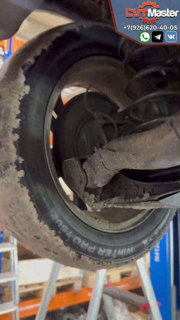 Иногда проблема вариатора не в вариаторе а в датчике АБС пример Мерседес смотреть онлайн