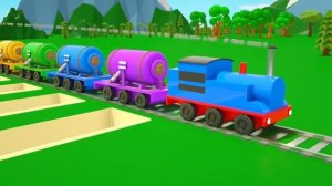 Развивающие видео для детей Играем и изучаем цвета Для малышей Детские стишки и песенки для малышей