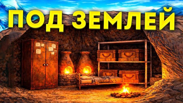 Я построил СЛОМАННУЮ ПОДЗЕМНУЮ БАЗУ в Раст! rust