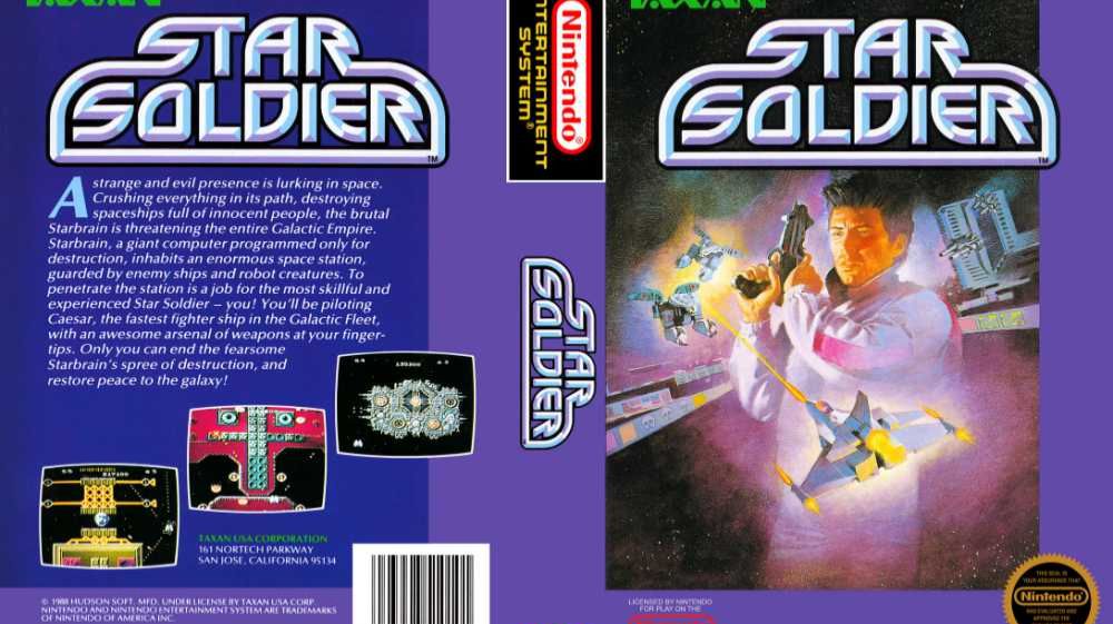 Star Soldier (NES) смотреть онлайн