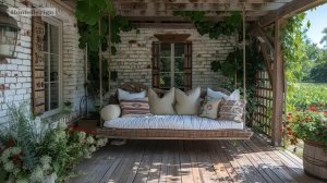 ИДЕИ ДИЗАЙНА ВЕРАНДЫ в очаровательном деревенском доме