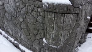 оформление цоколя декоративная штукатурка мастер Бубнов