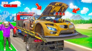 УГНАЛ РЖАВУЮ ТУРБО БМВ СО СВАЛКИ В GTA 5! БИТВА ЭВАКУАТОРОВ В ГТА 5 ОНЛАЙН | НАШЕЛ 3 ТАЧКИ