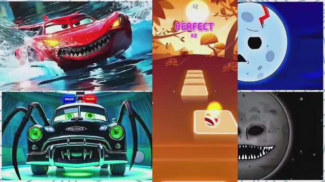 МУЛЬТИКИ: АКУЛА‑ГОНЩИК ПРОТИВ ЛУНЫ‑ЧУДИЩА И ШЕРИФА‑ПОЖИРАТЕЛЯ — КТО КОГО ПЕРЕТАНЦУЕТ? 🦈 смотреть онлайн