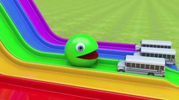 РАЗВИВАЮЩЕЕ ВИДЕО ДЛЯ ДЕТЕЙ. ЦВЕТНЫЕ пакман.