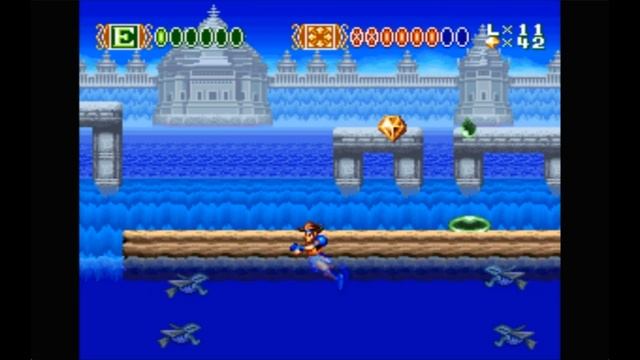 Super Nintendo (Snes) 16-bit Sky Blazer Stage 7 Прохождение смотреть онлайн