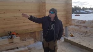 Как сэкономить на брусе при строительстве дома. Деловой остаток.