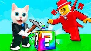 😱СЭММИ НЕ ДАЕТ СЛОМАТЬ ЛАКИ БЛОК, НО Я СМОГ ПОЛУЧИТЬ СЕКРЕТКУ КОТЁНОК КРОНОС