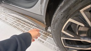 ZEEKR 7X. Задние подкрылки.